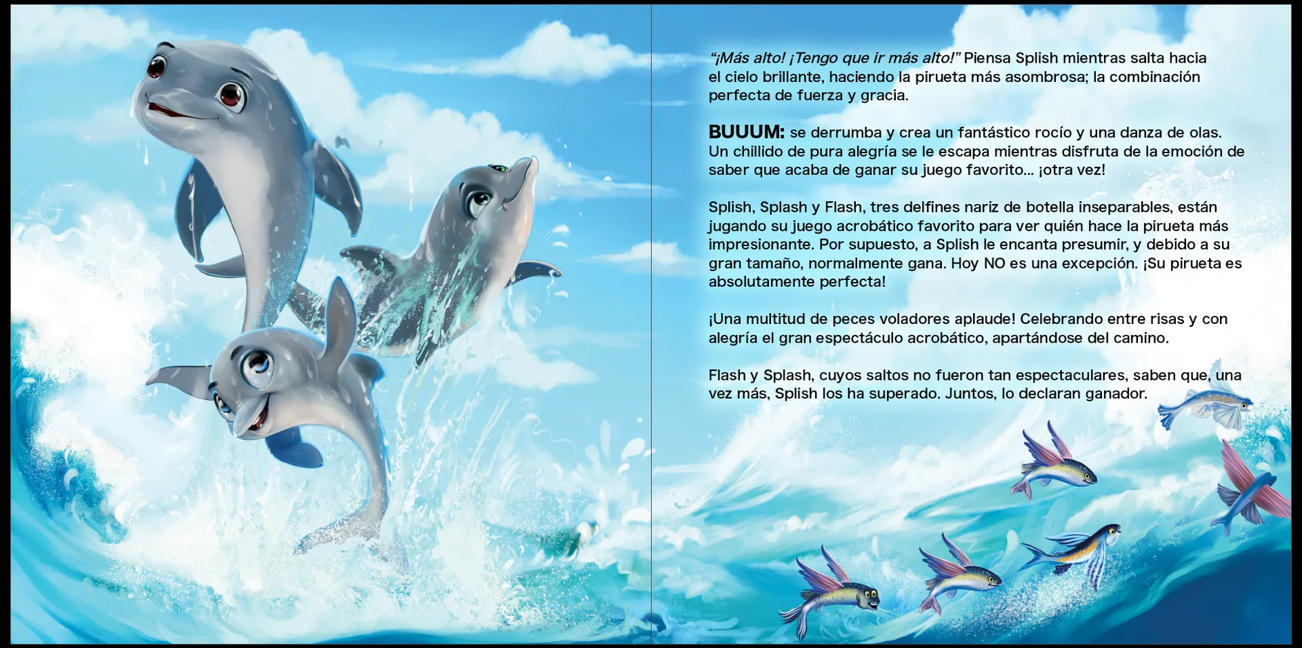 PAGE ES 2 SPLASH - Splash Un delfin en carrera contra el tiempo
