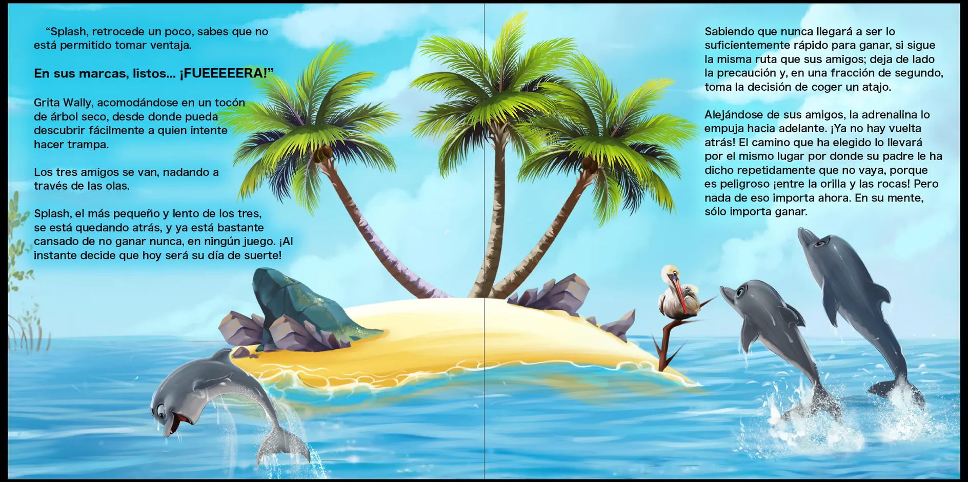 PAGE ES 4 SPLASH - Splash Un delfin en carrera contra el tiempo